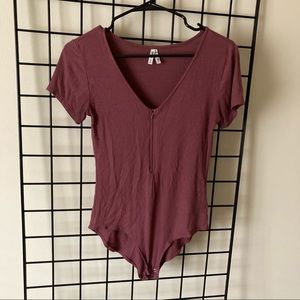 Ribbed Bodysuit